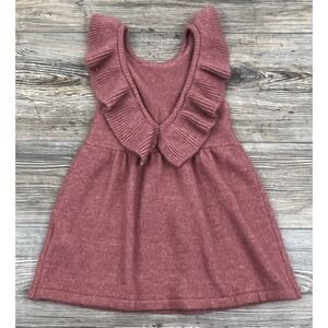 Zara Baby Knitwear Dress Size 2/3 Years Soft Cozy Boho Adorable Soft